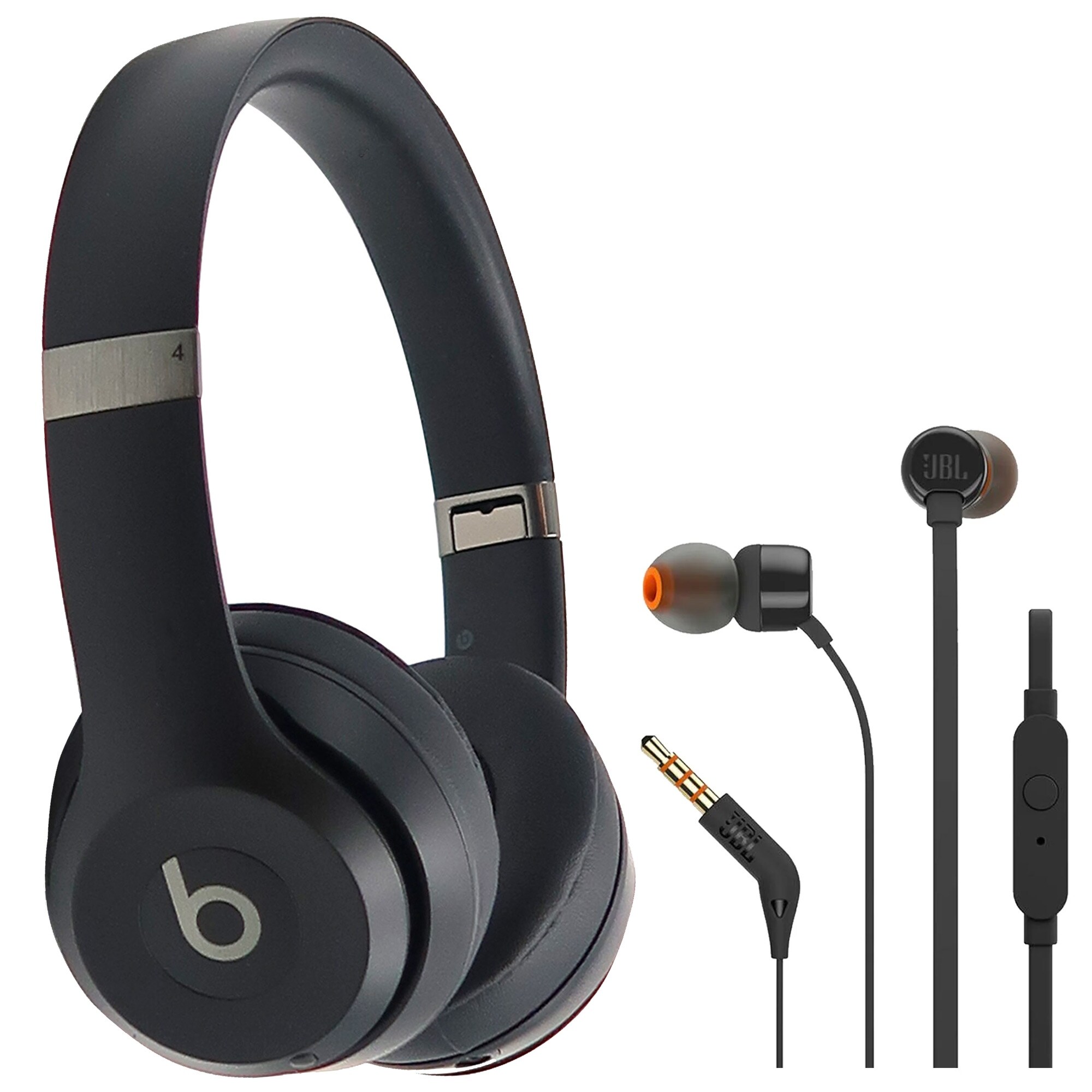 【極美品】Beats by Dr. Dre Beats Solo4 Beats by Dr. Dre Solo 4 Wireless Headphones (Black and Gold